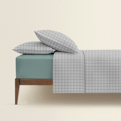 Полуторное постельное белье GREY GEOMETRY CS5 Cosas серый 160х220 см Киев