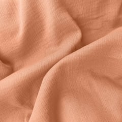 Евро наволочка Cosas Muslin SALMON 50х70 см Оранжевый Хмільник
