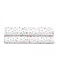Простыня полуторная 155х240 см COLOR DOTS Cosas Косов