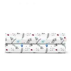 Детская простыня 110х160 см BLUE WILDFLOWERS CS1 Cosas Новониколаевка