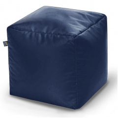 Бескаркасный пуфик Tia-Sport Кубик 30х30х30 см Темно-синий (sm-0012-225) Боярка