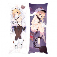 Подушка обнимашка дакимакура Сириус Лазурный путь Azur Lane v2 120x40см (22115) Bioworld Косів