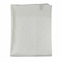 Детский плед ART KNIT Крижма 120х120 см Белый (6902) Вышгород