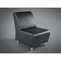 Кресло Челендж Sentenzo 600x840xН850мм черный Королево