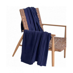 Плед Прованс Exclusive Nature 140х180 см Синий (1244) Кропива