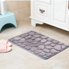 Коврик в ванную комнату Home Styles с эффектом памяти антискользящий 40х60 см Серый 01463 Запоріжжя