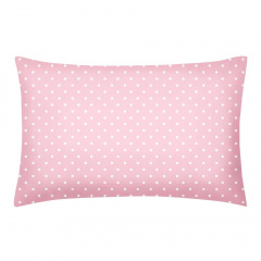 Евро наволочка Cosas ROSE DOTS Ранфорс 50х70 см Розовый Дубно