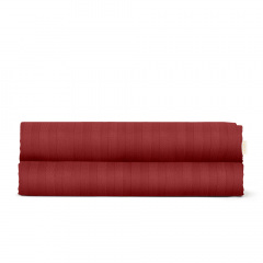 Двуспальное постельное белье сатин BURGUNDY Cosas Красный 180х220 см Дзензелівка
