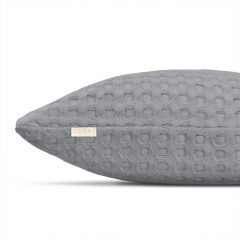 Наволочка Cosas Smoky Waffle Weave 50х50 см Серый Сарны