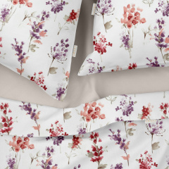Набор наволочек Cosas WATERCOLOR FLOWERS CS1 50х70 см Фиолетовый Весёлое