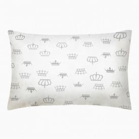 Детская наволочка Cosas CROWN Ранфорс 40х60 см Белый