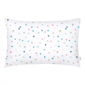 Евро наволочка Cosas MULTICOLOUR BLOTS Ранфорс 50х70 см Розовый