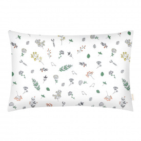 Детская наволочка Cosas WILDFLOWERS Ранфорс 40х60 см Белый