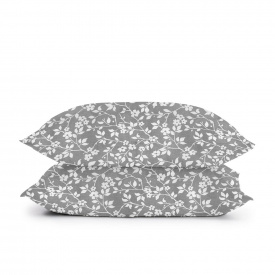 Набор наволочек Cosas FLOWERS Ранфорс 50х70 см. Песочный.