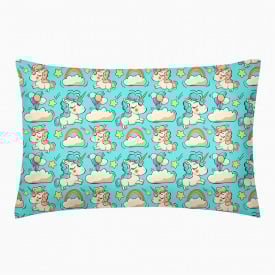 Евро наволочка Cosas MINT UNICORN 50х70 см Мятный