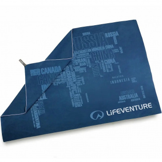 Рушник Lifeventure Soft Fibre Printed 150 x 90 см Words Giant 63068