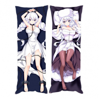 Подушка обнимашка дакимакура Аврора Лазурный путь Azur Lane 120x40см (22150) Bioworld