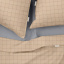 Полутораспальный комплект Cosas BEIGE GEOMETRY CS1 Ранфорс 160х220 см Бежевый/Серый Гуляйполе