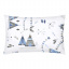 Семейный комплект постельного белья Dream White Wigwam Cosas Голубой 2х160х220 см Черкассы