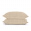 Евро комплект на резинке Cosas BEIGE GEOMETRY Ранфорс 200х220 см Бежевый/Серый Киев