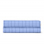 Простыня полуторная 155х240 см BLUE GEOMETRY Cosas голубой Ромны