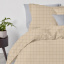 Евро наволочка Cosas BEIGE GEOMETRY Ранфорс 50х70 см Бежевый Ясногородка