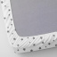 Набор простыни на резинке Cosas ROSE DOTS/ GREY STARS Ранфорс 160х200х20 см 2 шт Розовый/Белый Калуш