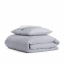 Подростковое постельное белье SMOKY GREY Cosas серый 155х215 см Петрове