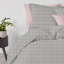 Наволочка Cosas GREY GEOMETRY 50х50 см Серый Курень