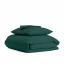 Детское постельное белье в кроватку Dark Green Cosas Зеленый 110х140 см Южноукраинск