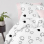 Полутораспальное пододеяльник Cosas SHEEP DARK BLACK Ранфорс 160х220 см Черный Ровно