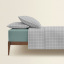 Евро постельное белье GREY GEOMETRY CS5 Cosas серый 200х220 см Киев