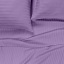 Подростковая постель сатин с простыней на резинке AMETHYST CS1 Cosas Фиолетовый 160х220 см Орехов