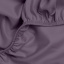 Двуспальная постель сатин с простыней на резинке PLUM Cosas Сливовый 180х220 см Энергодар