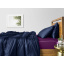 Семейный комплект постельного белья Dark Blue CS5 Cosas Фиалка 2х160х220 см Ладан