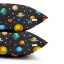 Набор наволочек Cosas SPACE 50х70 см Черный Орехов