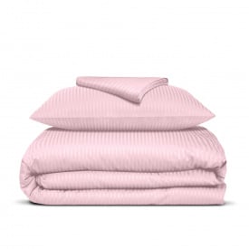 Подростковое постельное белье сатин FLORAL Cosas Пудра 160х220 см