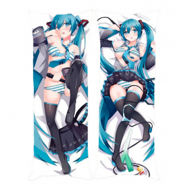 Подушка обнимашка дакимакура Хатсуне Мику Вокалоид v16 120x40см (21356) Bioworld