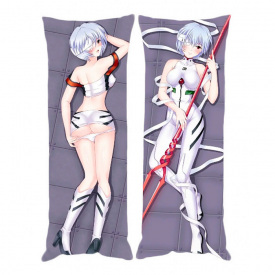Подушка обнимашка дакимакура Рей Аянами Евангелион нового поколения v2 120x40см (21793) Bioworld