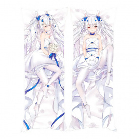 Подушка обнимашка дакимакура Лаффи Лазурный путь Azur Lane 120x40см (22168) Bioworld