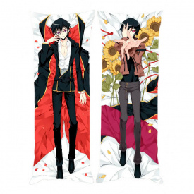 Подушка обнимашка дакимакура Лелуш Ламперуж Код Гиас: Восставший Лелуш 120x40см (21978) Bioworld