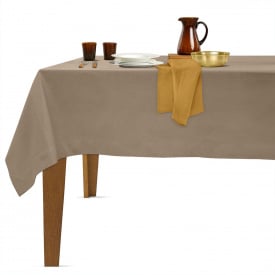Скатерть на стол водоотталкивающая Cosas 140х300 COFFEE