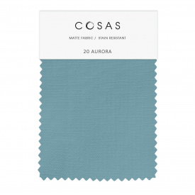 Шторы на кухню и в комнату AZURE 2шт Cosas бирюзовый 180х270 см