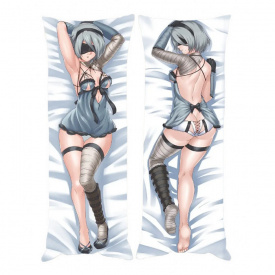 Подушка обнимашка дакимакура Йорха-2B Проклятие: Автоматизация v2 120x40см (22538) Bioworld