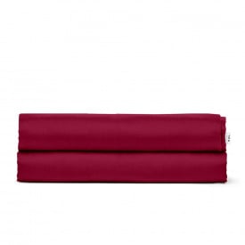 Евро простыня Cosas RUBY Ранфорс 220х240 см Бордо