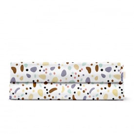 Детская простыня 110х160 см COLORFUL STONES CS1 Cosas