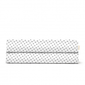 Детская простыня 110х160 см GREY DOTS CS2 Cosas