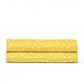 Детская простыня 110х160 см YELLOW STARFALL CS1 Cosas