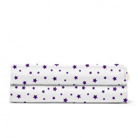 Детская простыня 110х160 см PURPLE STARS CS1 Cosas