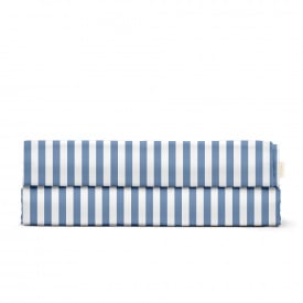 Простыня полуторная 155х240 см BLUE LINE Cosas голубой